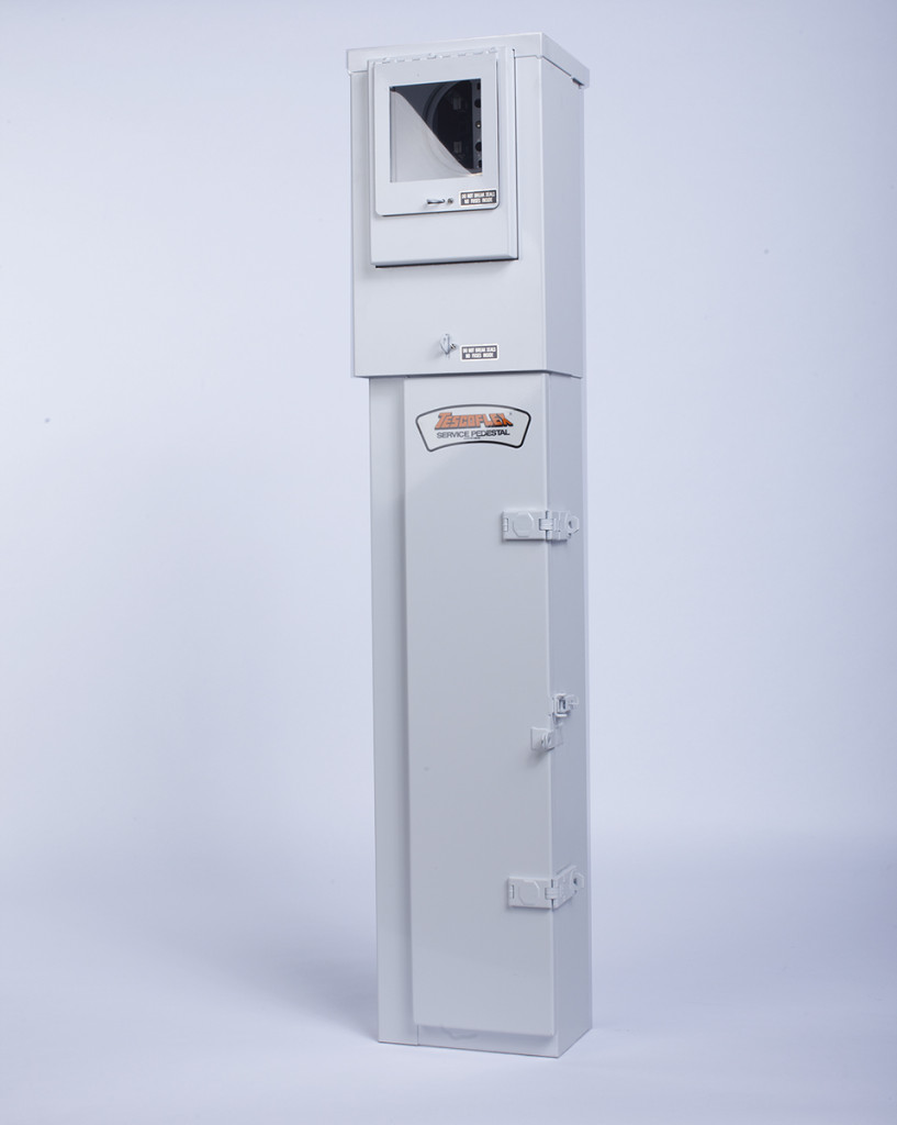 26100 Single Meter TESCOFLEX® Pedestal Tesco Controls, Inc.